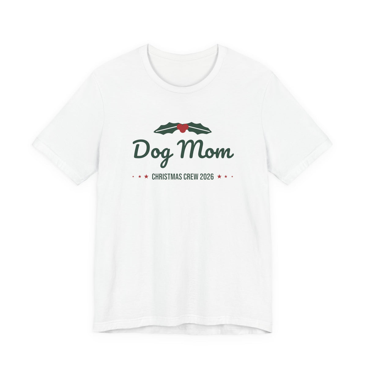 Dog Mom Christmas Shirt · Matching Dog & Owner Tee