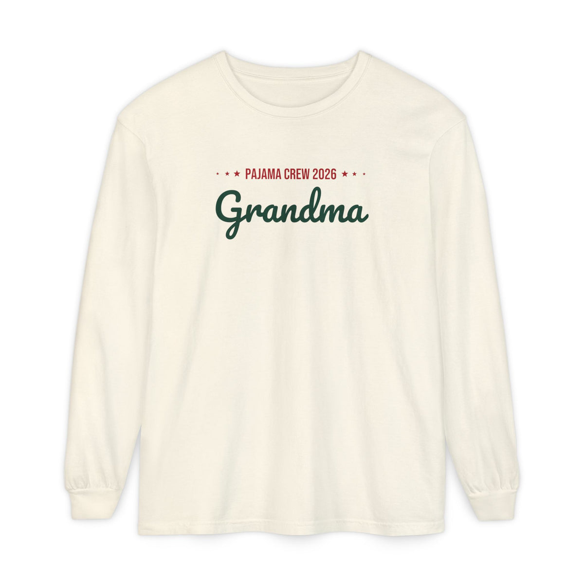 Grandma Christmas Pajama Tee · Matching Family Christmas Pajamas · Paw Crew
