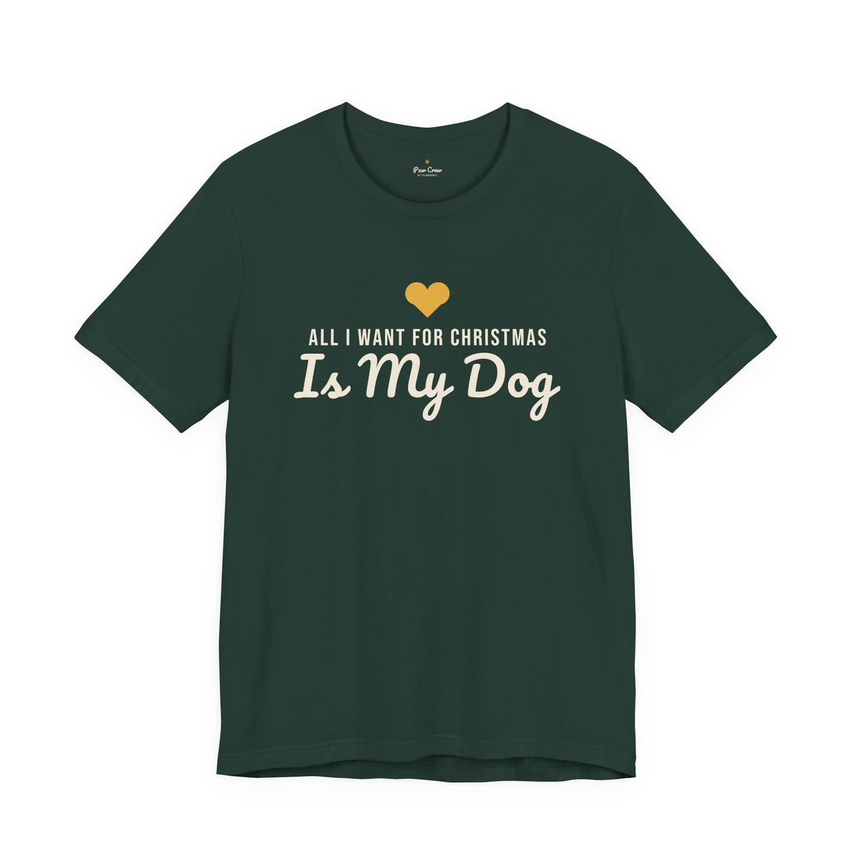 All I Want for Christmas Is My Dog Christmas Shirt · Matching Dog & Owner Tee