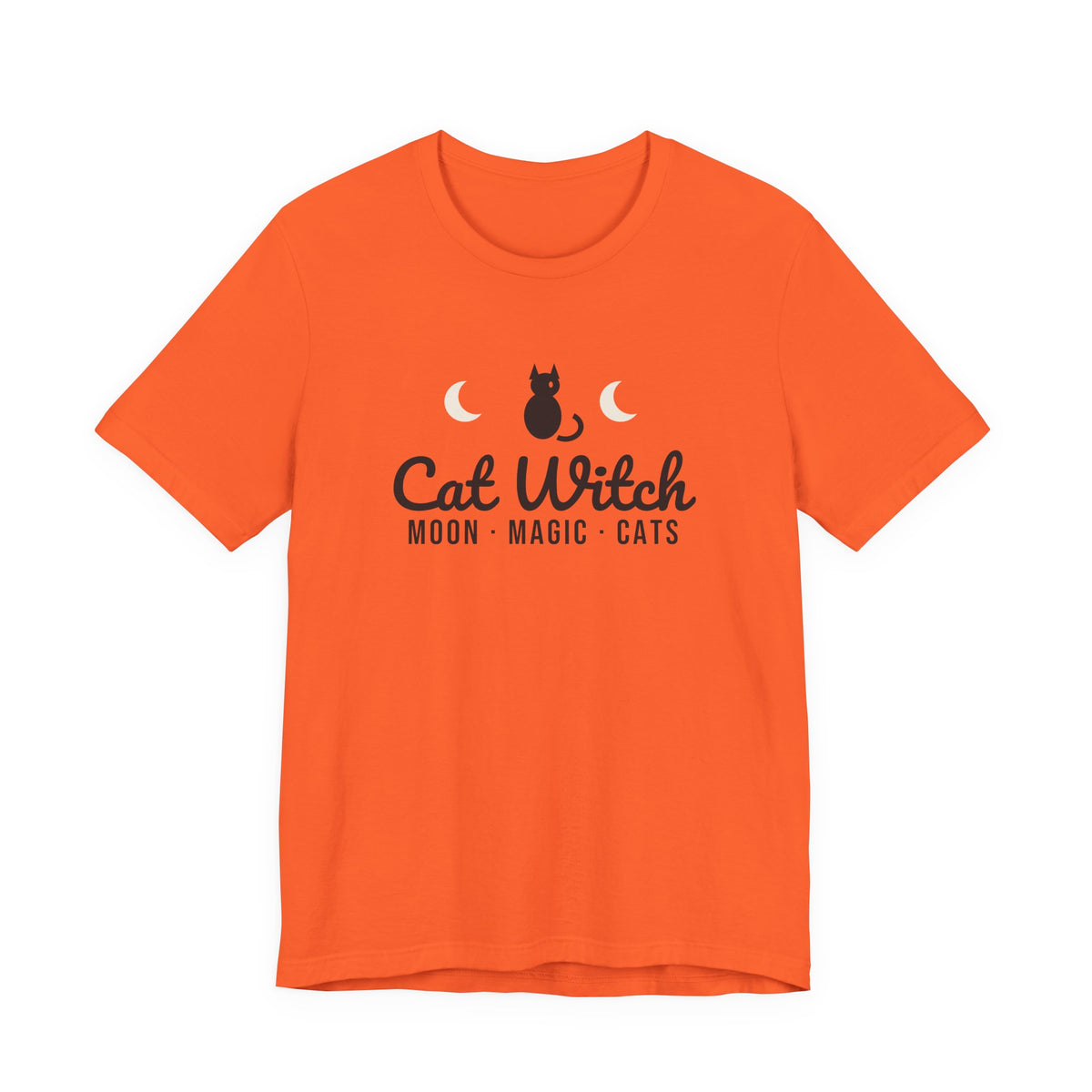 Cat Witch Halloween Shirt · Matching Cat & Owner Tee