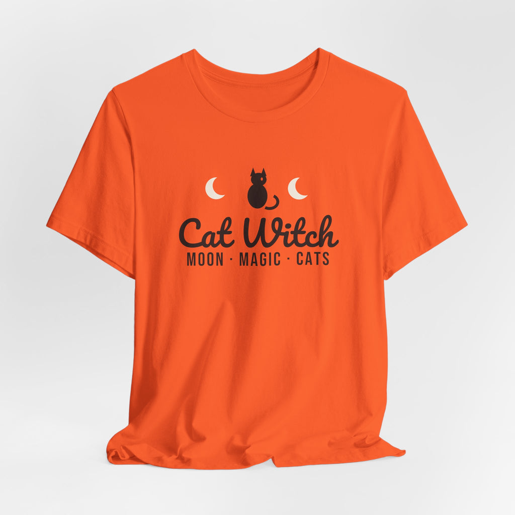 Cat Witch Halloween Shirt · Matching Cat & Owner Tee