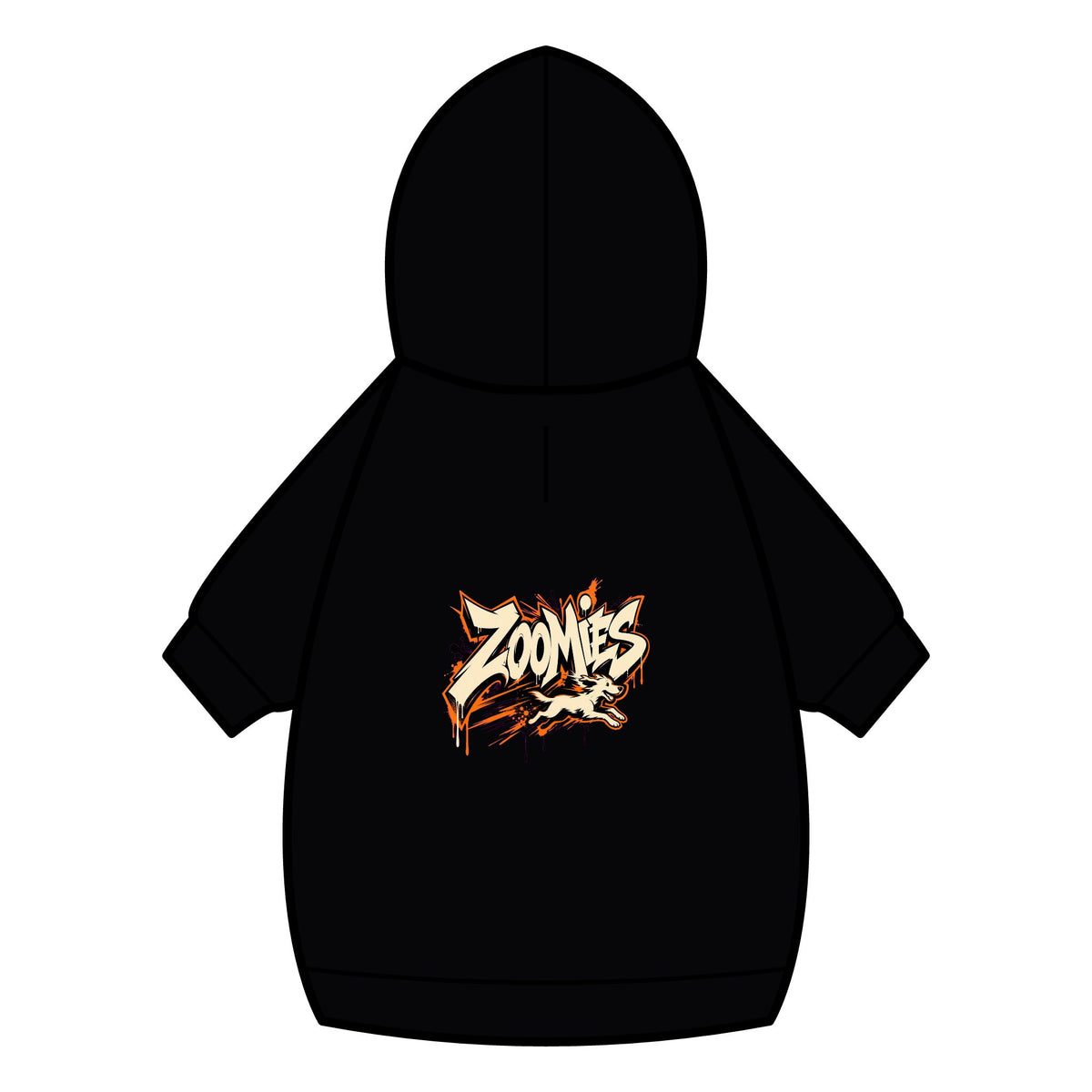 Zoomies Dog Hoodie · Paw Crew Club Streetwear