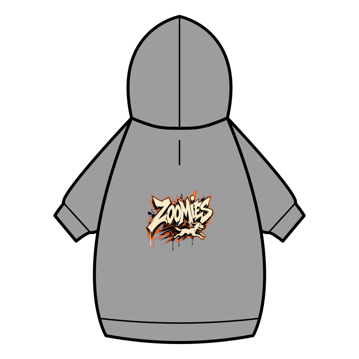 Zoomies Dog Hoodie · Paw Crew Club Streetwear