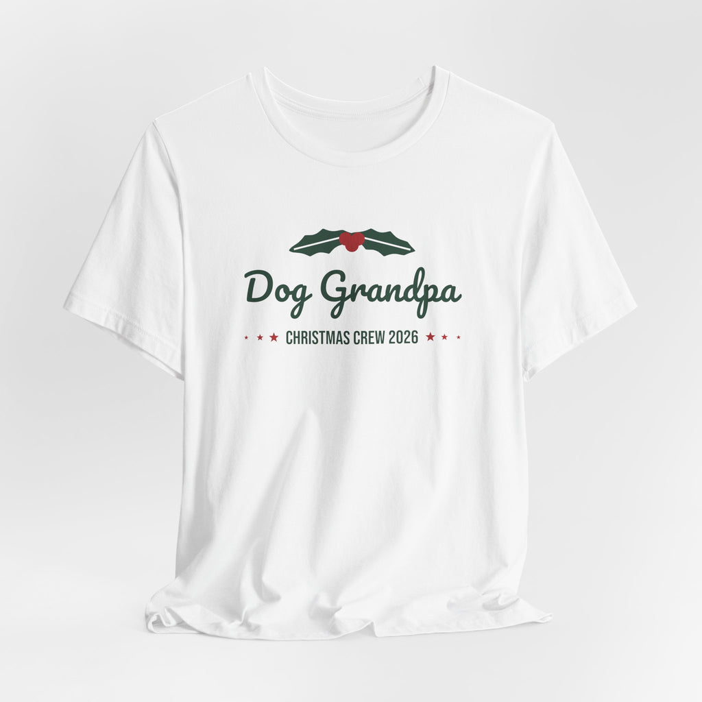 Dog Grandpa Christmas Shirt · Matching Dog & Owner Tee