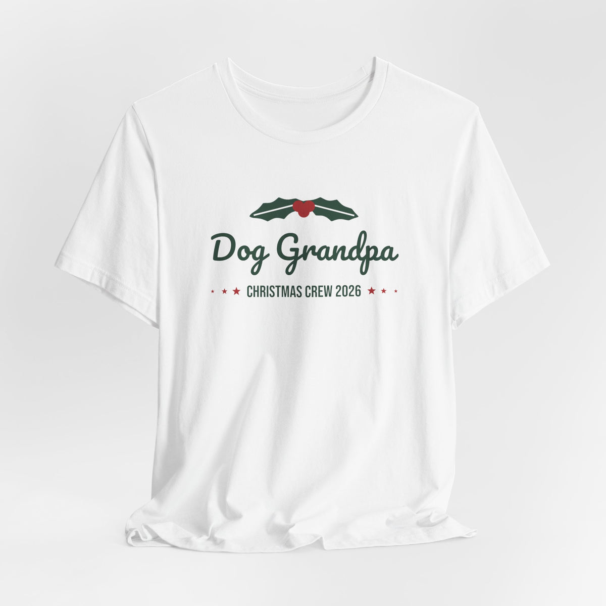 Dog Grandpa Christmas Shirt · Matching Dog & Owner Tee