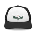 Nice List Pup Dog Trucker Hat · Matching Pet Trucker Hat · Paw Crew