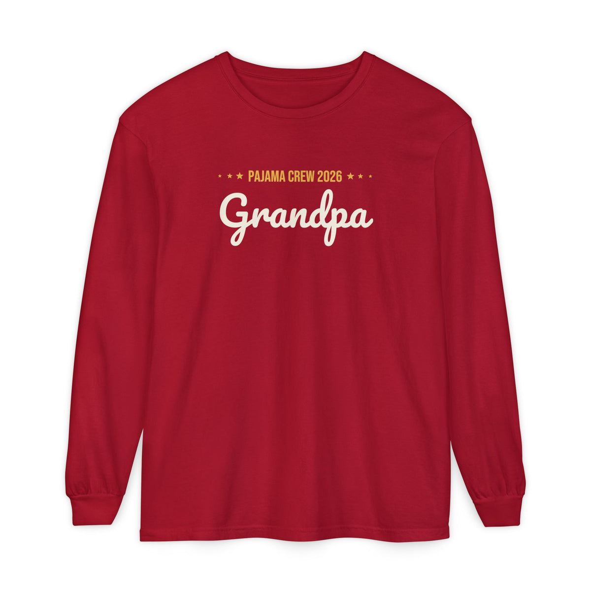 Grandpa Christmas Pajama Tee · Matching Family Christmas Pajamas · Paw Crew