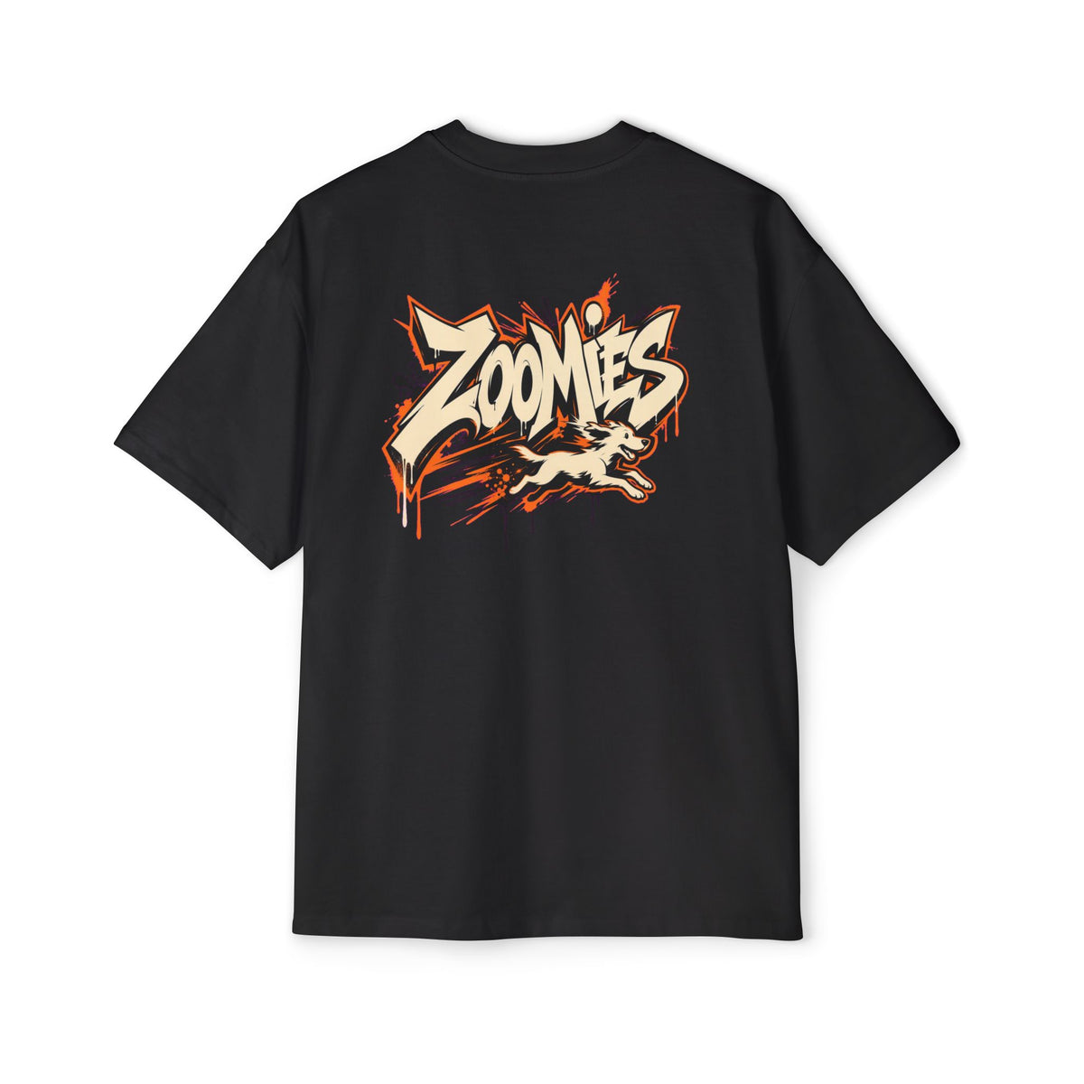 Zoomies Oversized Heavyweight Tee · Paw Crew Club Streetwear