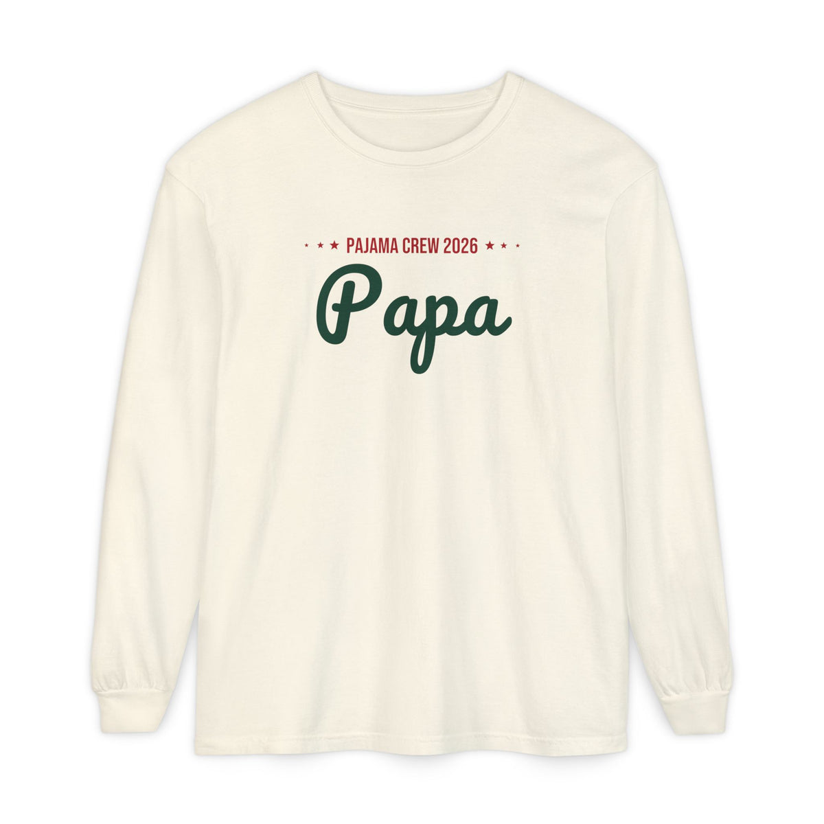 Papa Christmas Pajama Tee · Matching Family Christmas Pajamas · Paw Crew