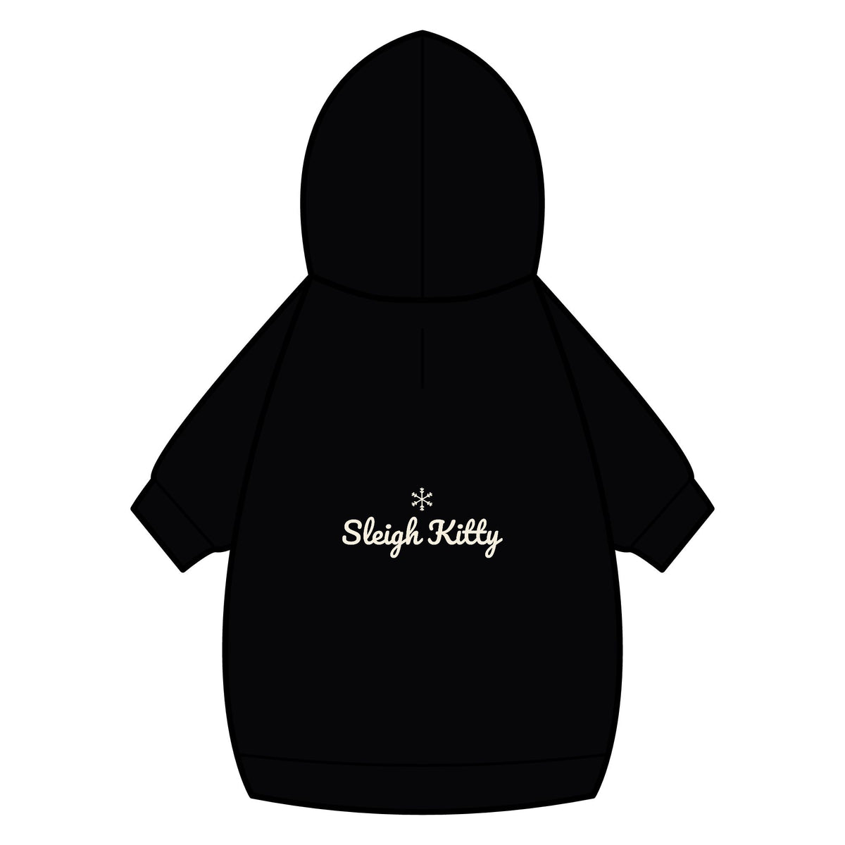 Sleigh Kitty Cat Hoodie · Matching Pet Hoodie · Paw Crew
