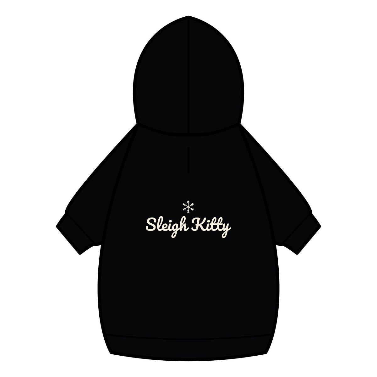 Sleigh Kitty Cat Hoodie · Matching Pet Hoodie · Paw Crew