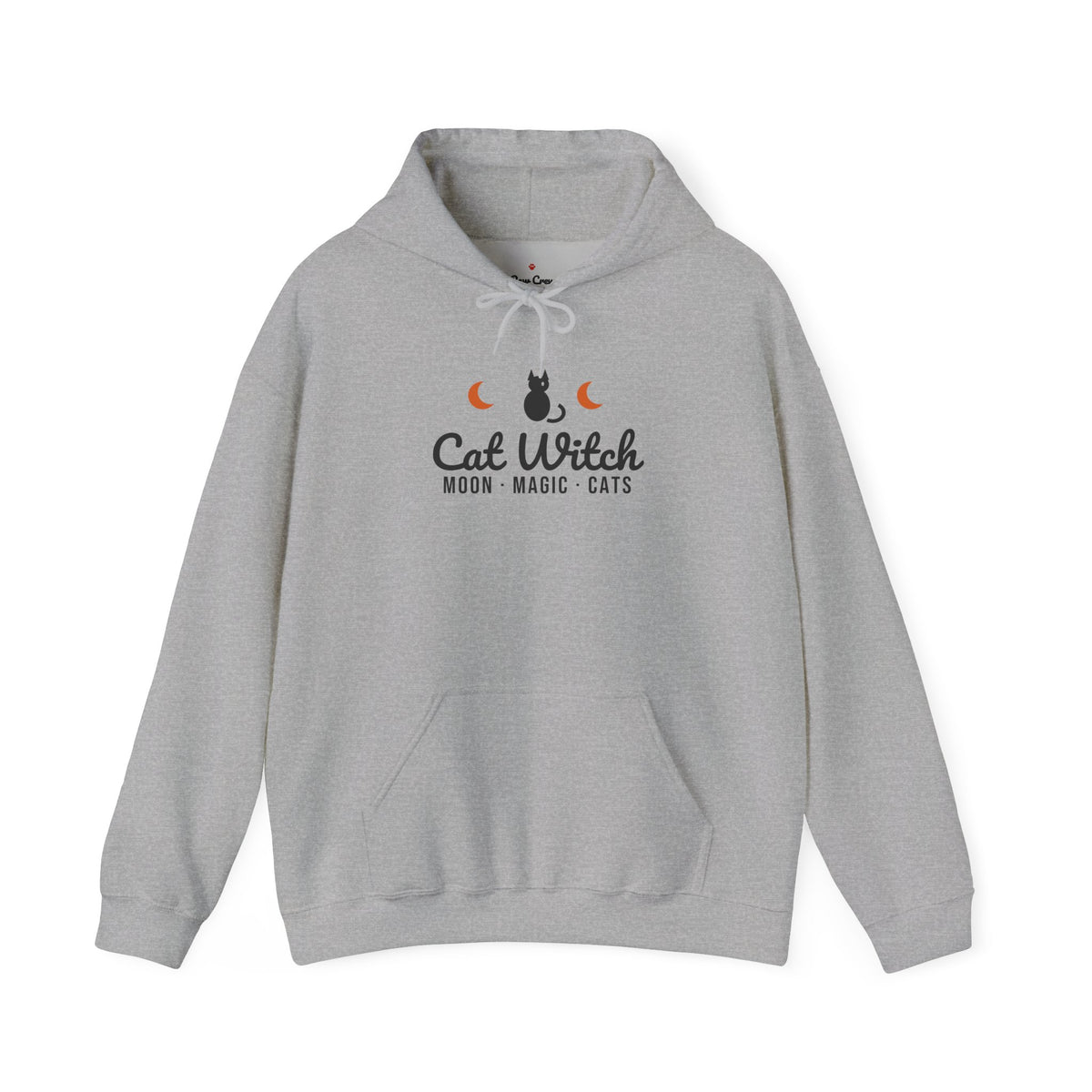 Cat Witch Halloween Hoodie · Matching Family Hoodie · Paw Crew