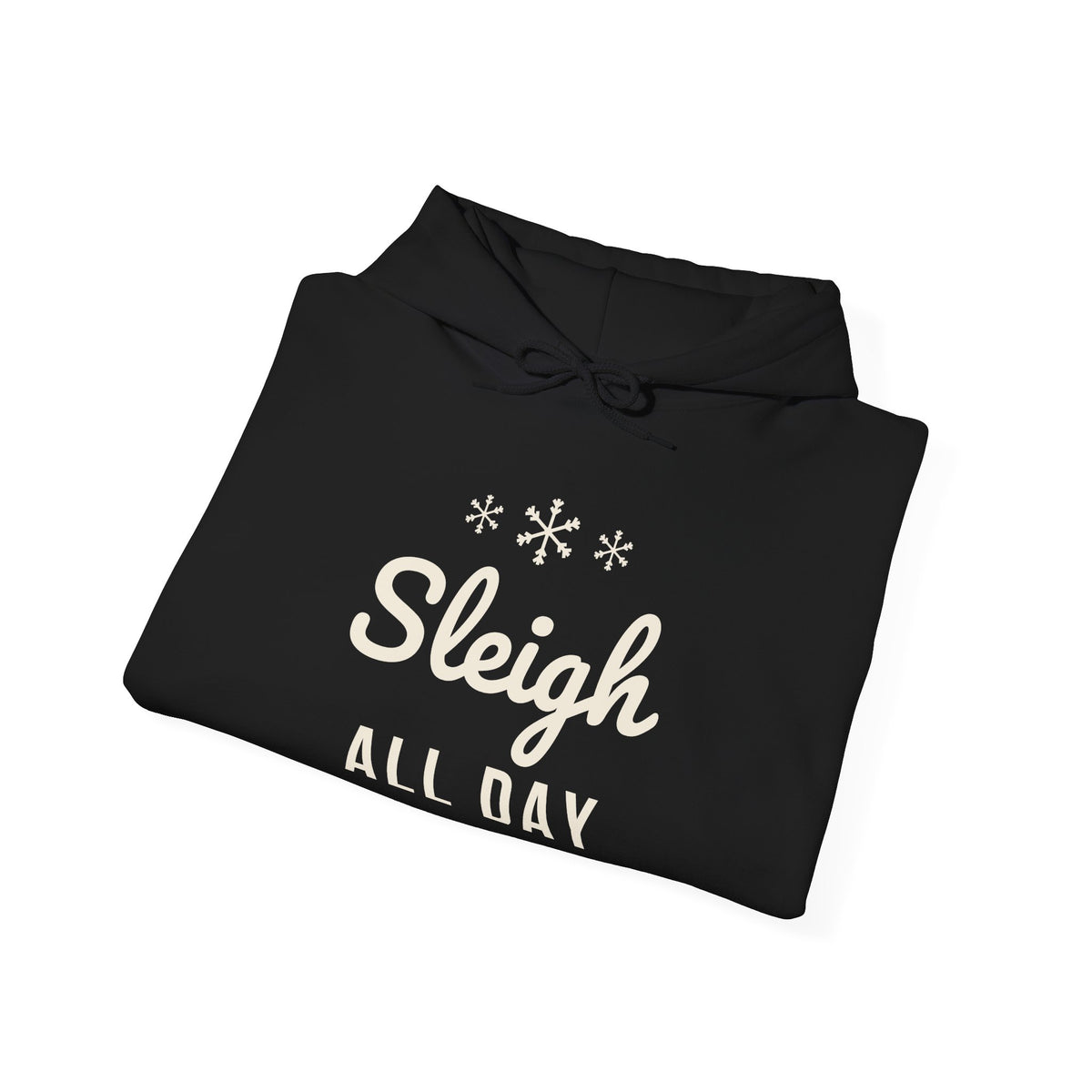 Sleigh All Day Christmas Hoodie · Matching Family Hoodie · Paw Crew