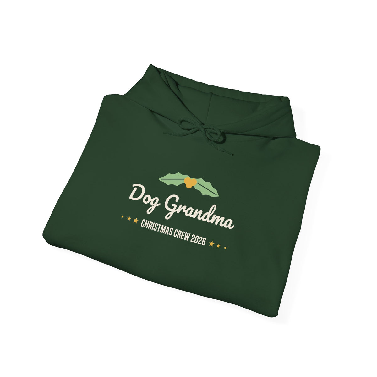 Dog Grandma Christmas Hoodie · Matching Family Hoodie · Paw Crew
