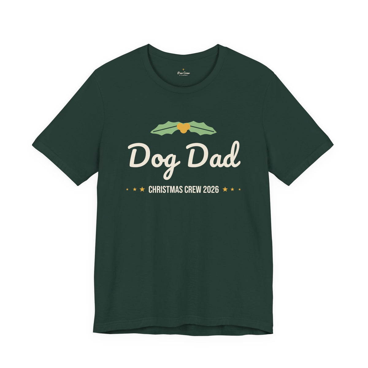 Dog Dad Christmas Shirt · Matching Dog & Owner Tee