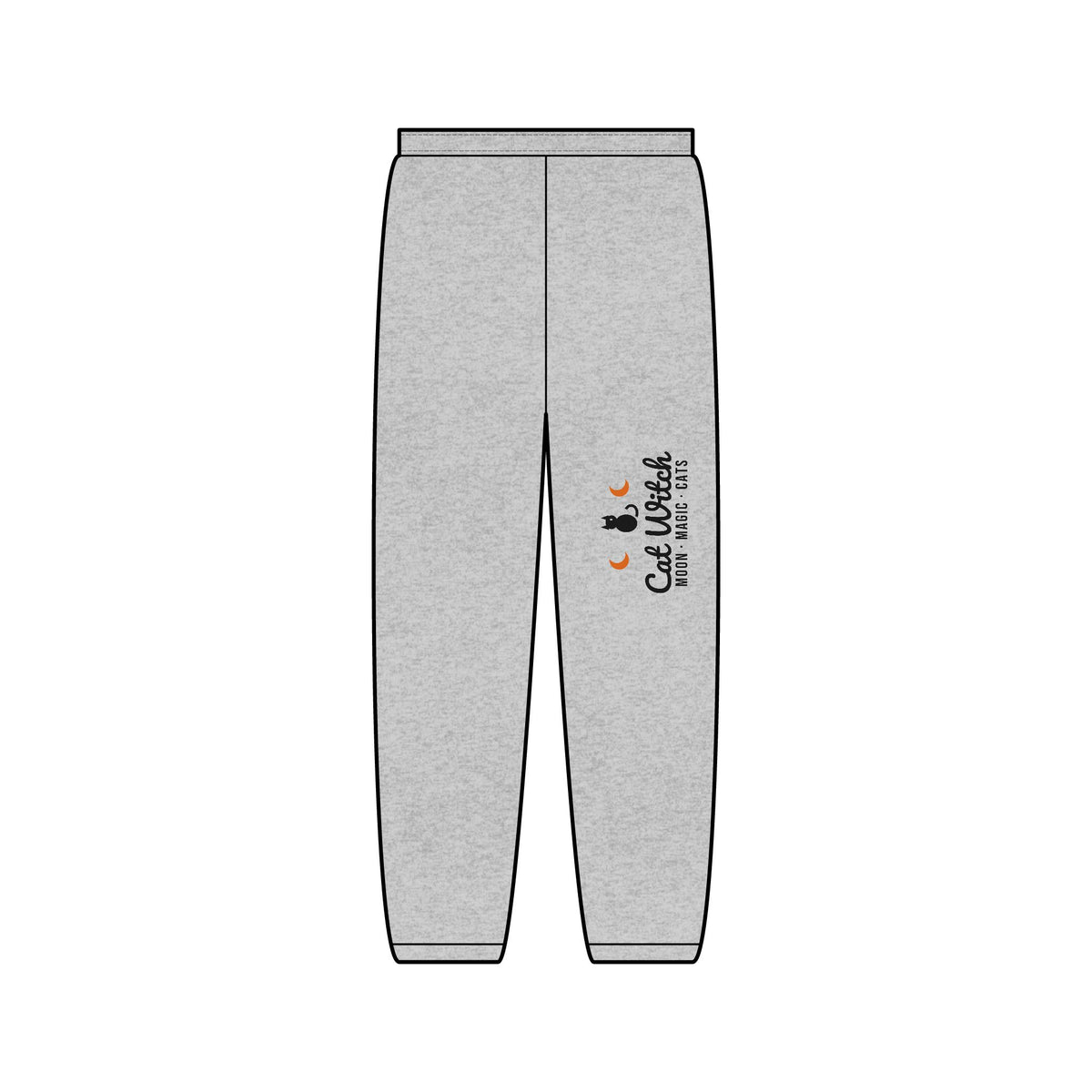 Cat Witch Halloween Sweatpants · Matching Hoodie Set · Paw Crew