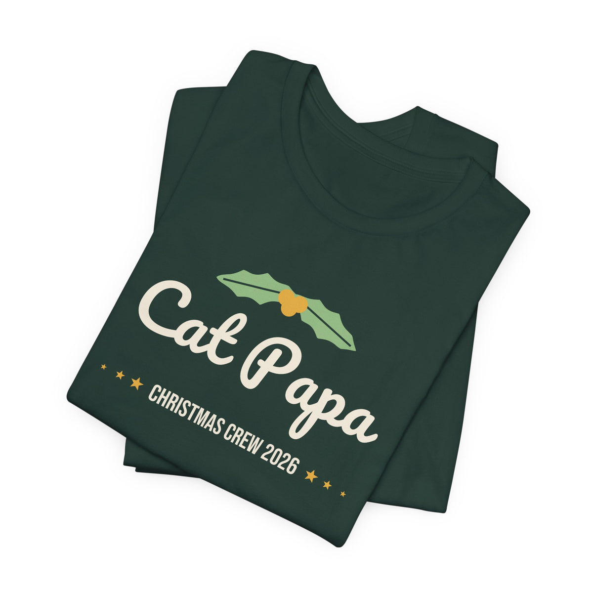 Cat Papa Christmas Shirt · Matching Cat & Owner Tee