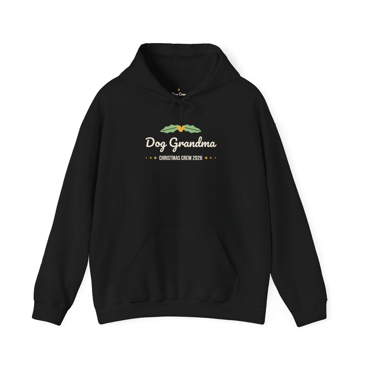 Dog Grandma Christmas Hoodie · Matching Family Hoodie · Paw Crew