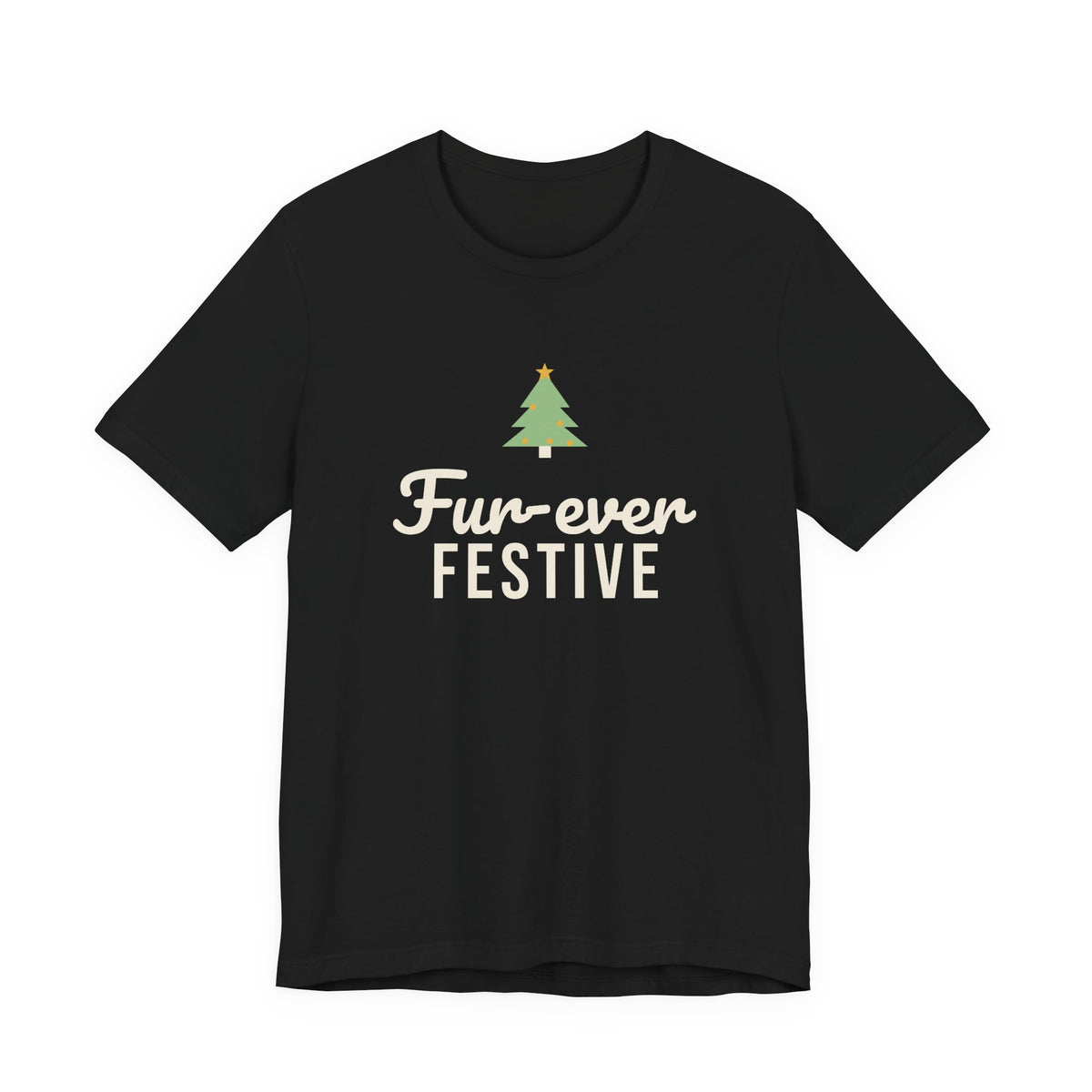 Fur-ever Festive Christmas Shirt · Matching Pet & Owner Tee