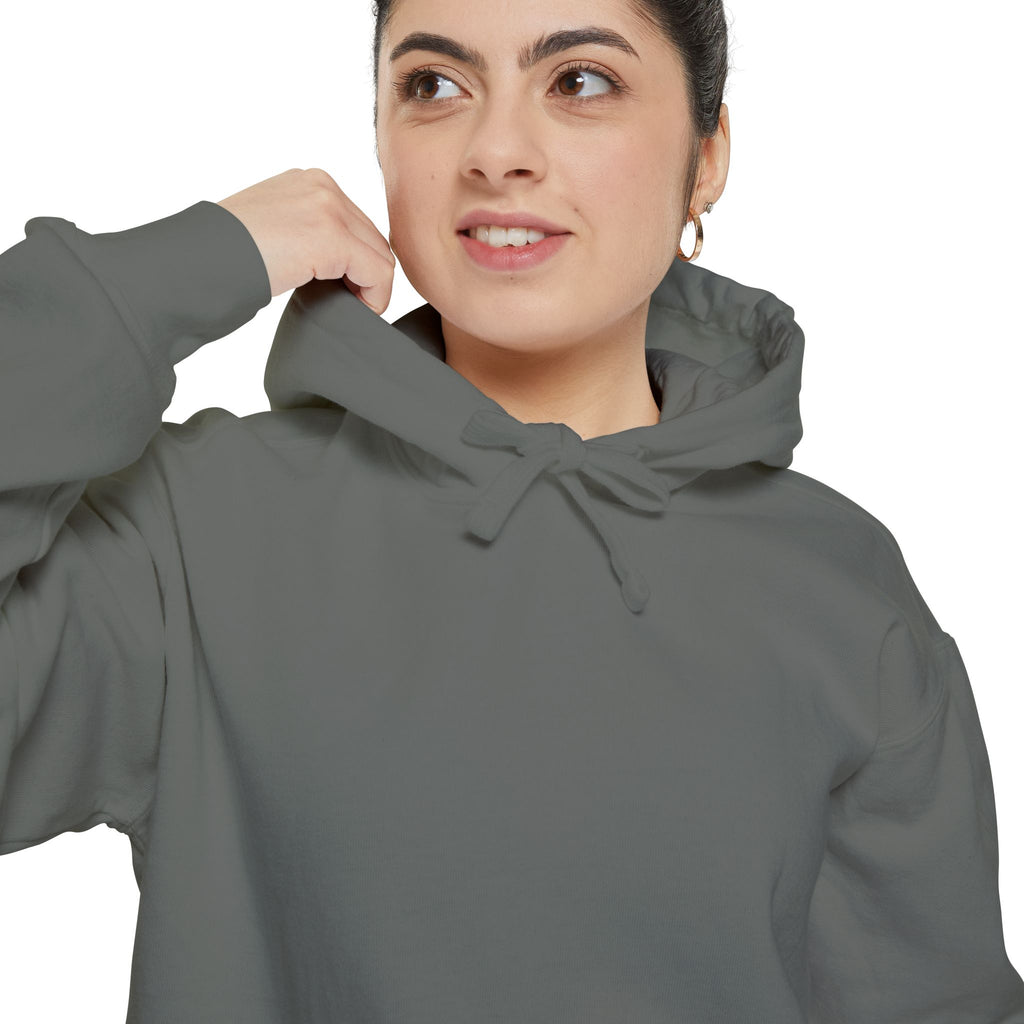 My Dog Is My Plus One Garment-Dyed Oversized Hoodie · Paw Crew Club Streetwear