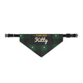 Pajama Crew Kitty Cat Bandana (Green Buffalo Plaid) · Matching Christmas Pajamas · Paw Crew