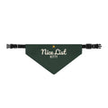 Nice List Kitty Cat Bandana (Forest Green) · Matching Christmas Pet Bandana