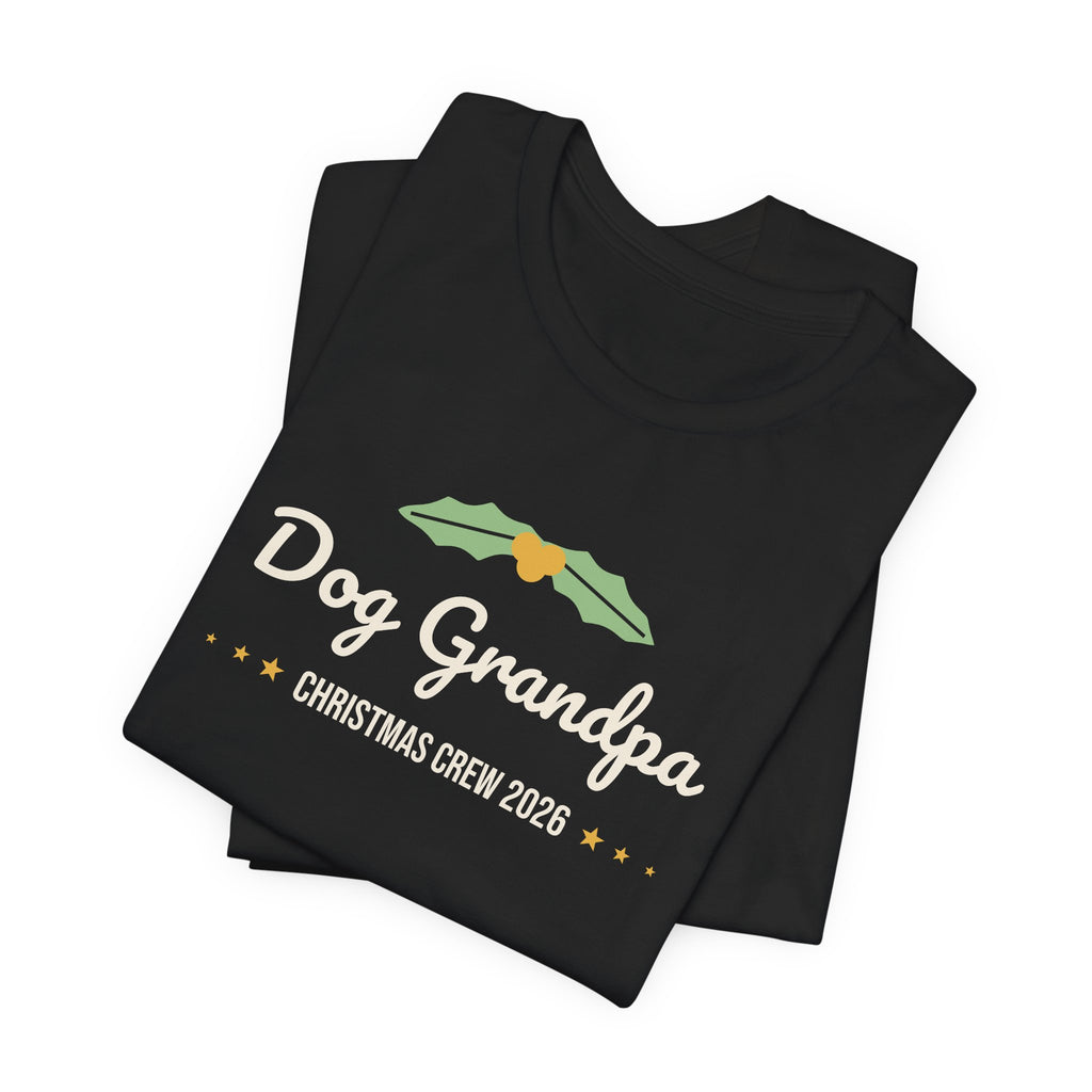 Dog Grandpa Christmas Shirt · Matching Dog & Owner Tee