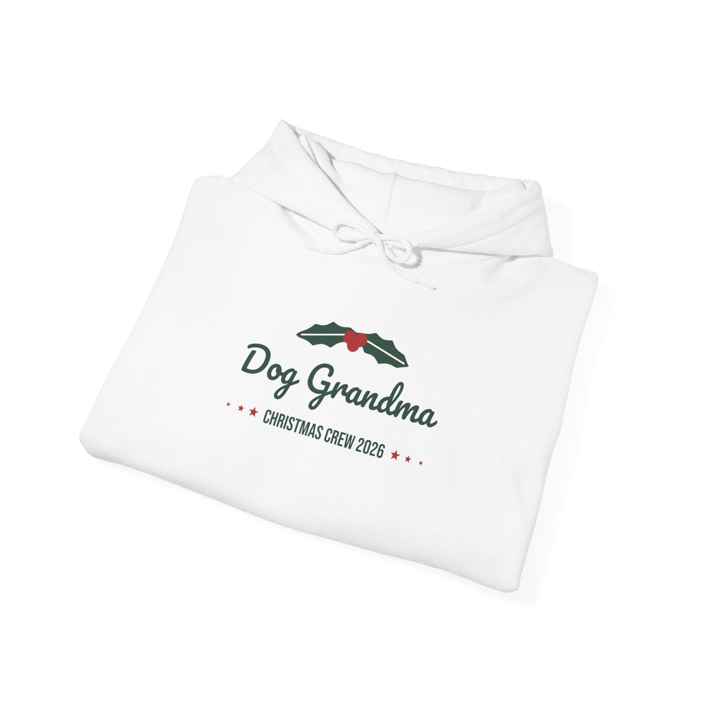 Dog Grandma Christmas Hoodie · Matching Family Hoodie · Paw Crew
