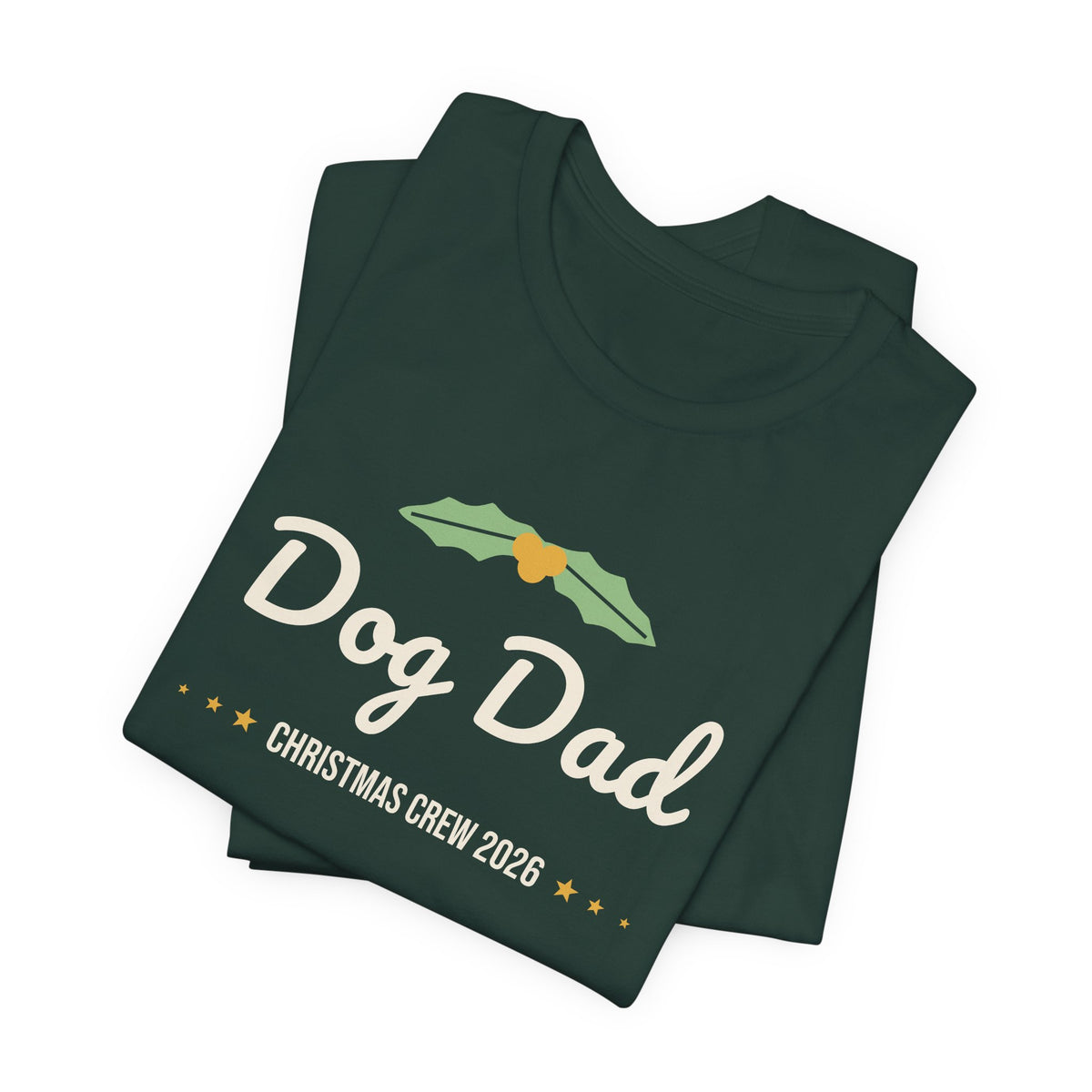 Dog Dad Christmas Shirt · Matching Dog & Owner Tee