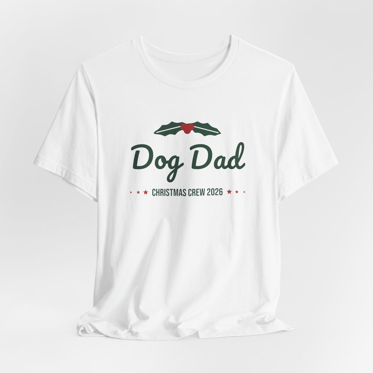 Dog Dad Christmas Shirt · Matching Dog & Owner Tee