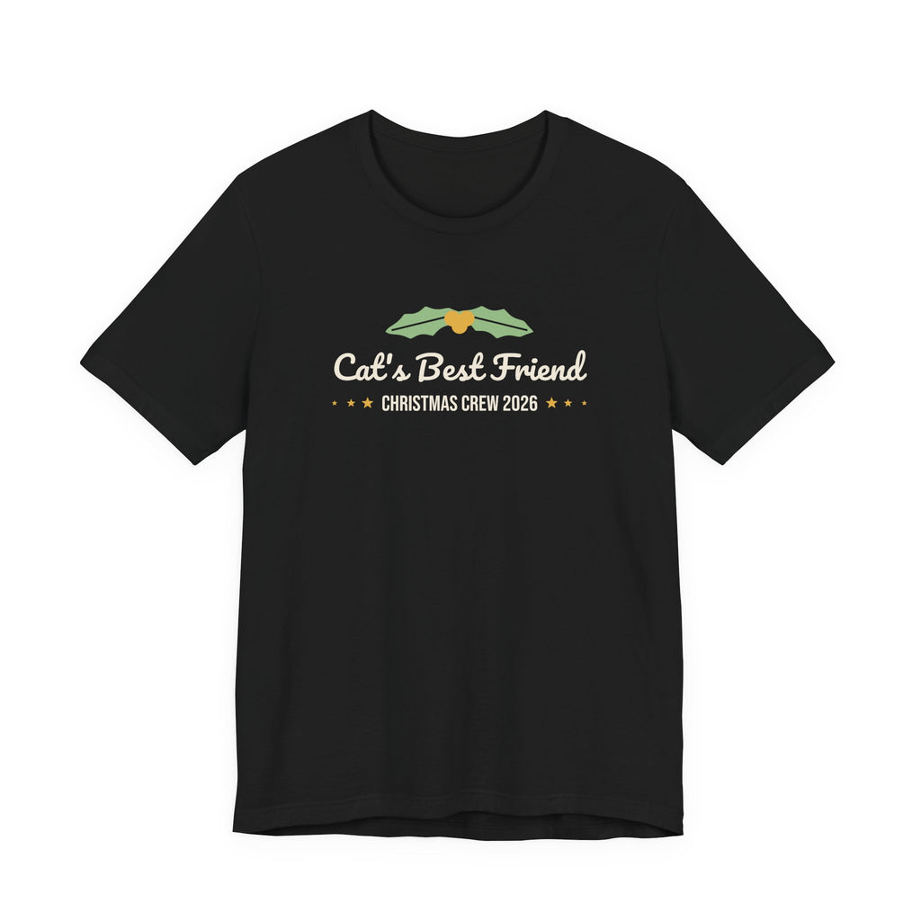 Cat's Best Friend Christmas Shirt · Matching Cat & Owner Tee
