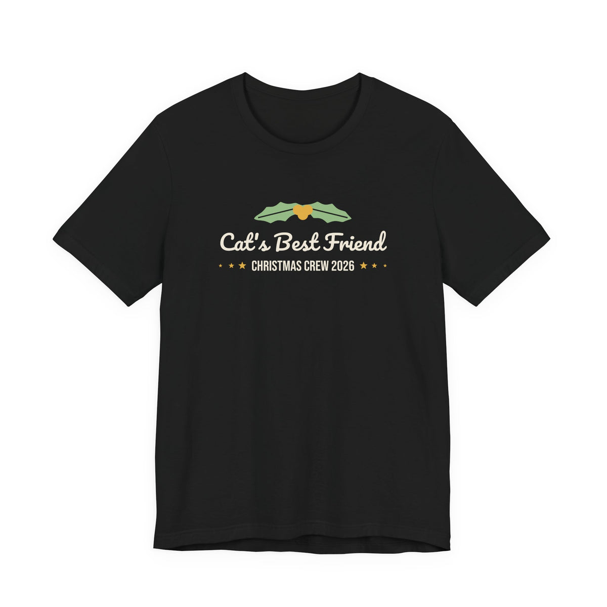 Cat's Best Friend Christmas Shirt · Matching Cat & Owner Tee