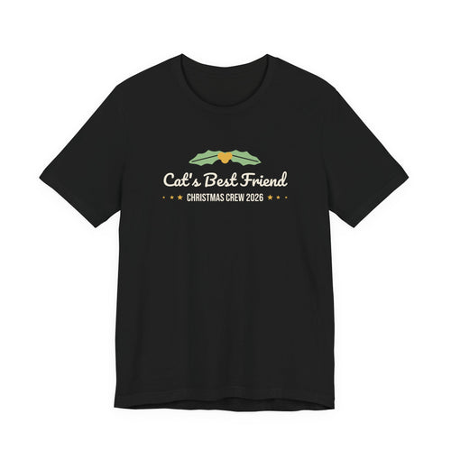 Cat's Best Friend Christmas Shirt · Matching Cat & Owner Tee