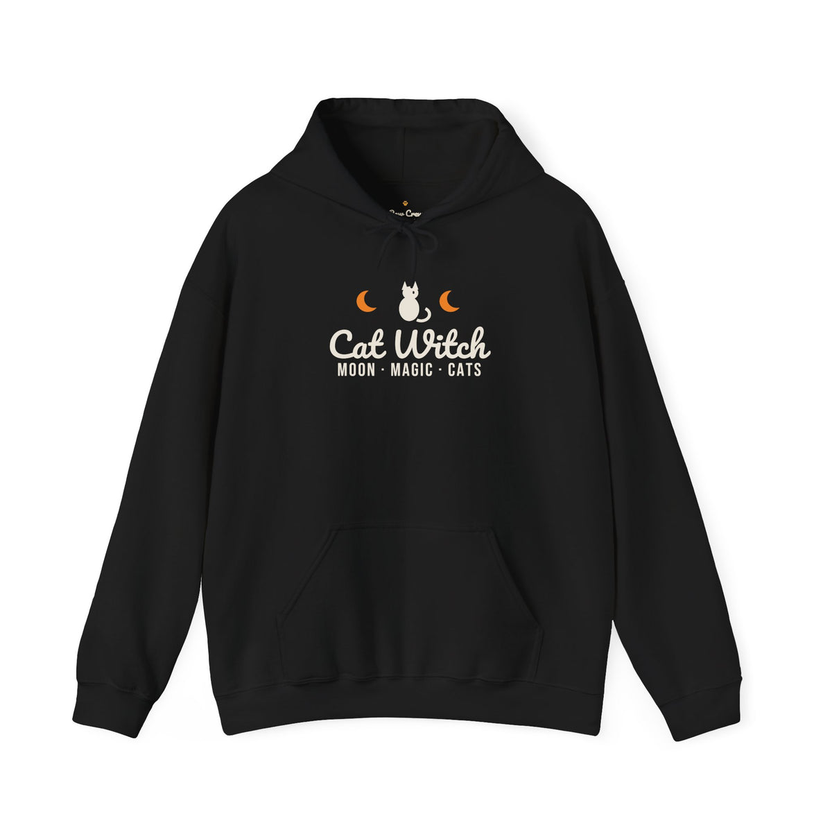 Cat Witch Halloween Hoodie · Matching Family Hoodie · Paw Crew