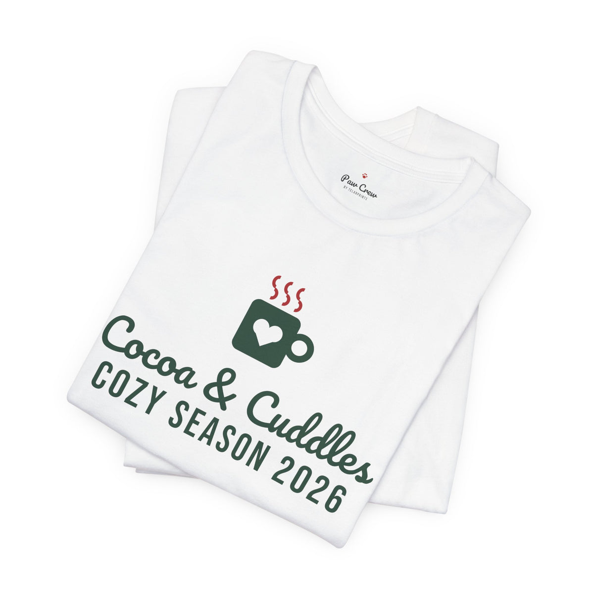 Cocoa & Cuddles Christmas Shirt · Matching Pet & Owner Tee