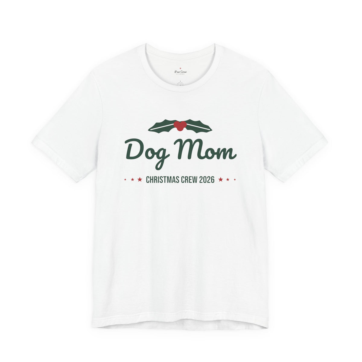 Dog Mom Christmas Shirt · Matching Dog & Owner Tee