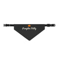 Pumpkin Kitty Cat Bandana (Black) · Matching Halloween Pet Bandana
