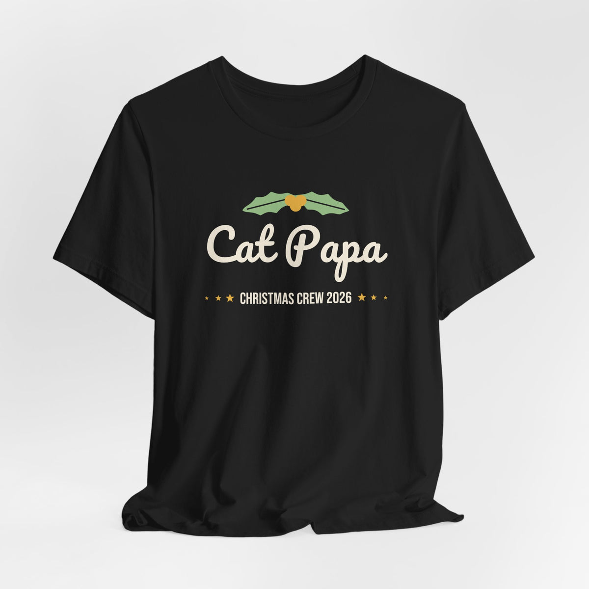 Cat Papa Christmas Shirt · Matching Cat & Owner Tee