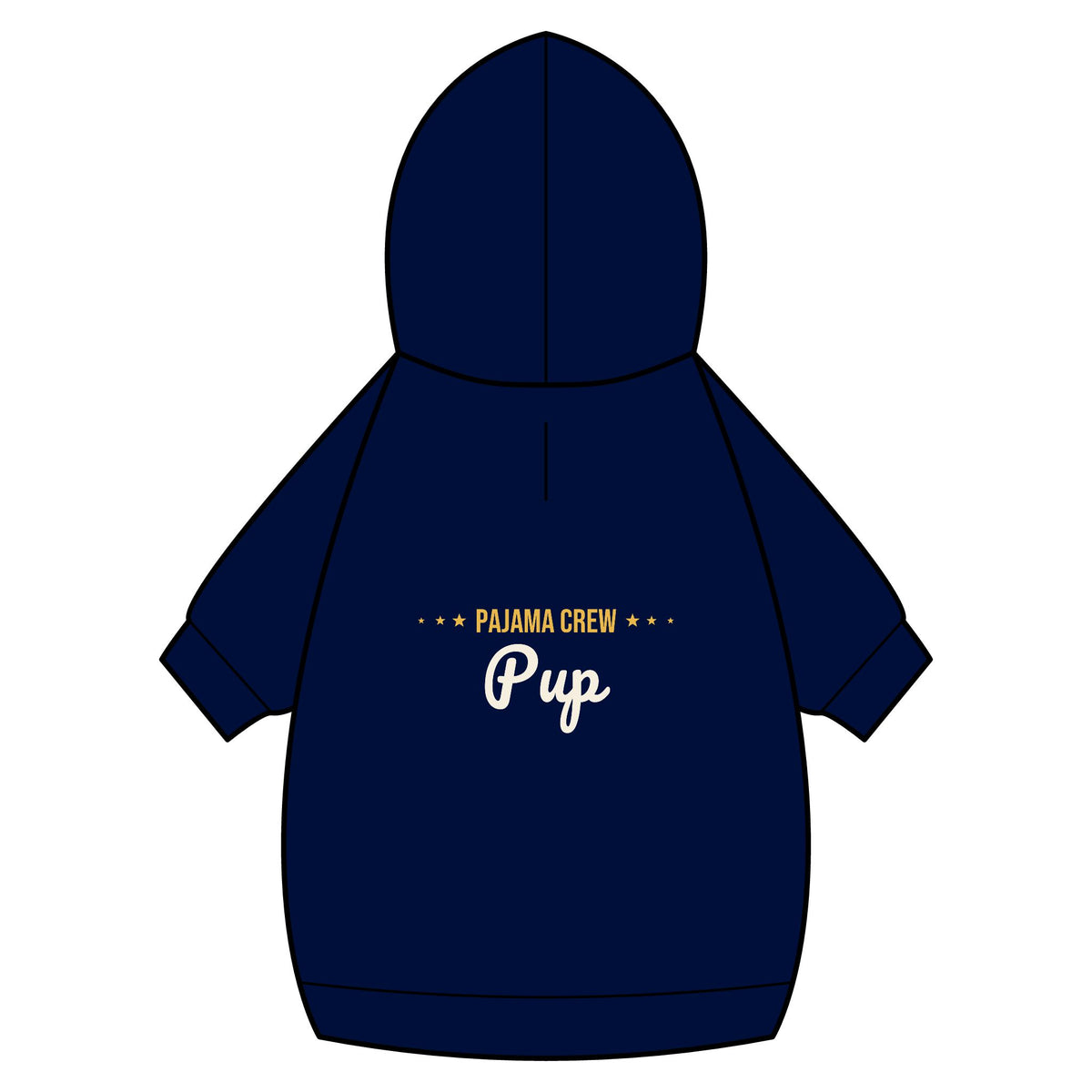 Pajama Crew Pup Dog Hoodie · Matching Pet Hoodie · Paw Crew