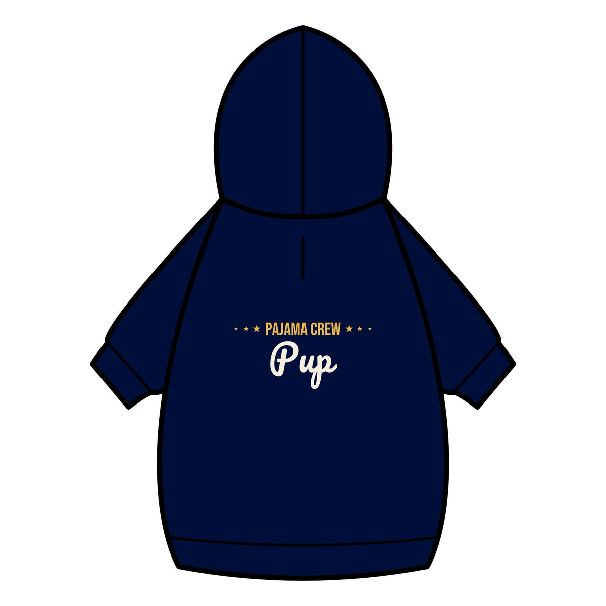 Pajama Crew Pup Dog Hoodie · Matching Pet Hoodie · Paw Crew