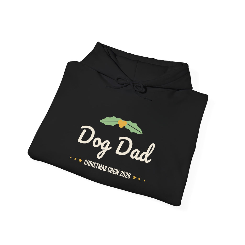 Dog Dad Christmas Hoodie · Matching Family Hoodie · Paw Crew