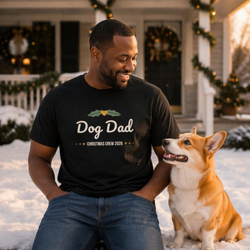 Dog Dad Christmas Shirt