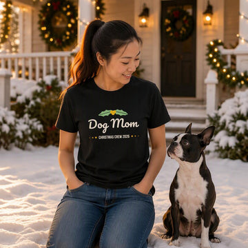 Dog Mom Christmas Shirt