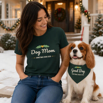 Dog Mom Christmas Shirt