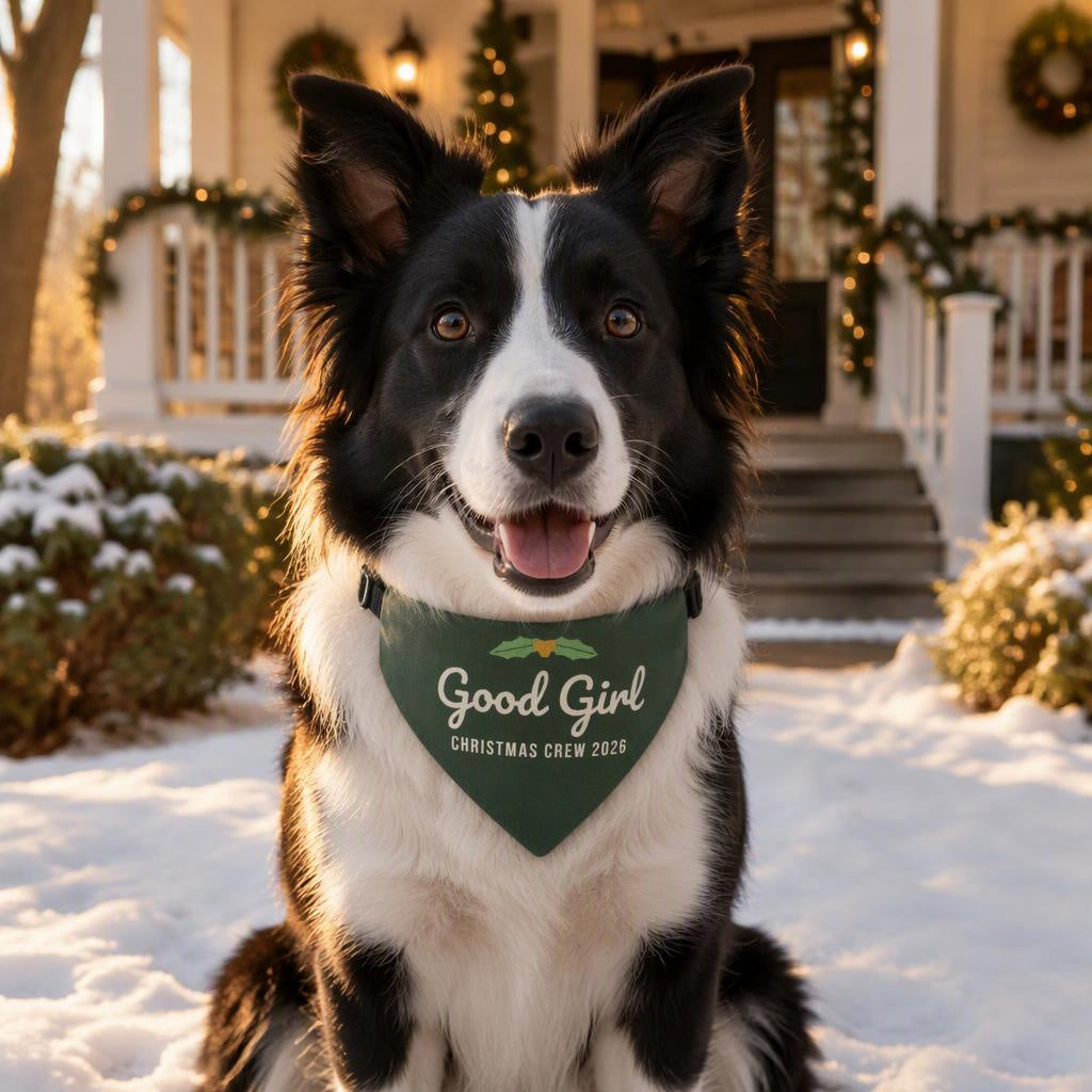 modelo:christmas-crew-2026:ficha:good-girl-dog-bandana-forest-green
