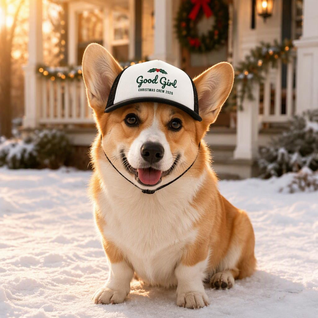 modelo:christmas-crew-2026:ficha:good-girl-dog-trucker-hat