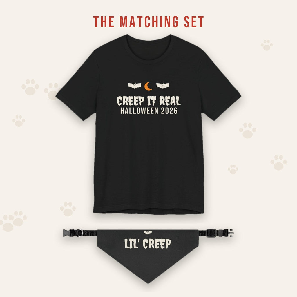 Matching set: Creep It Real Halloween Shirt