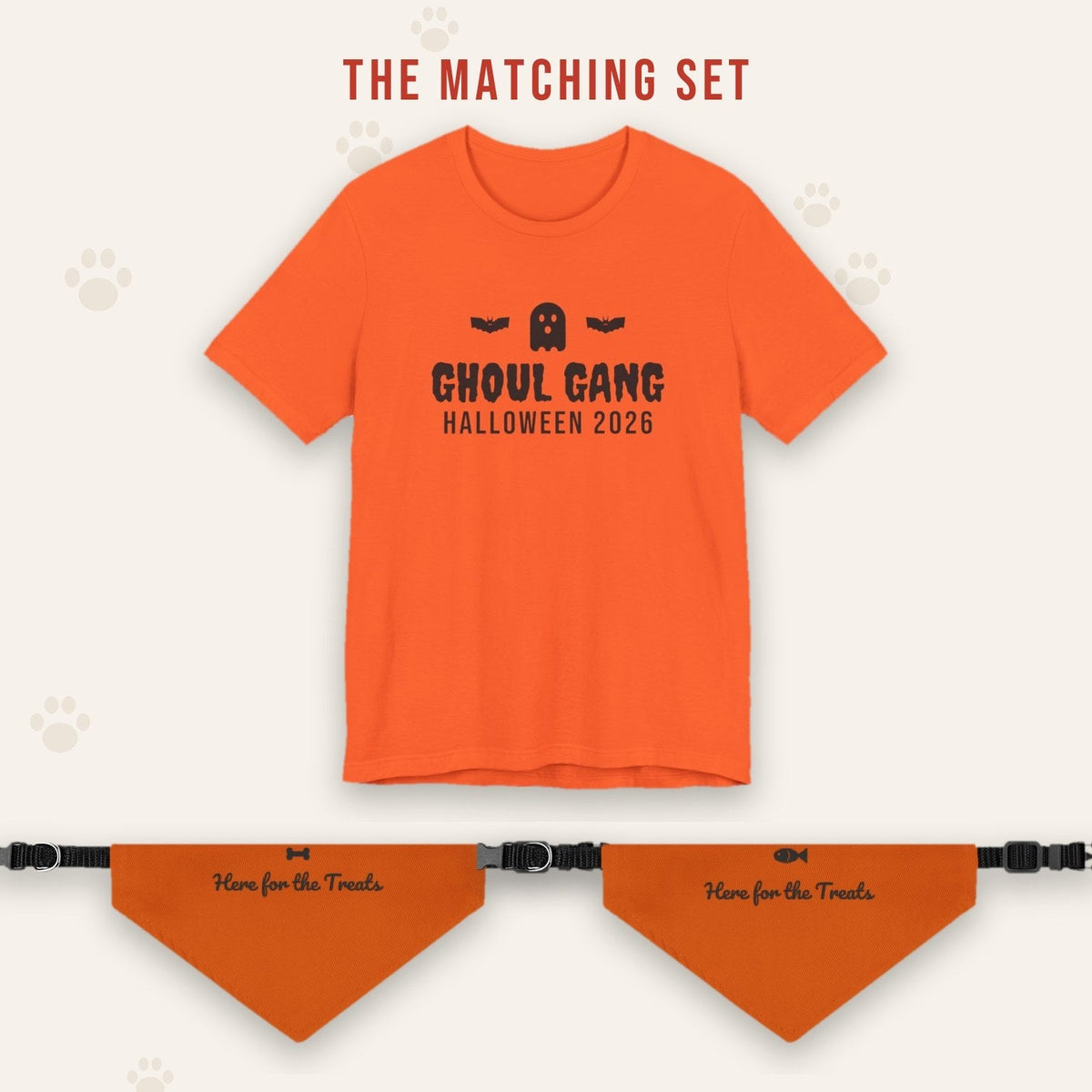 Matching set: Ghoul Gang Halloween Shirt
