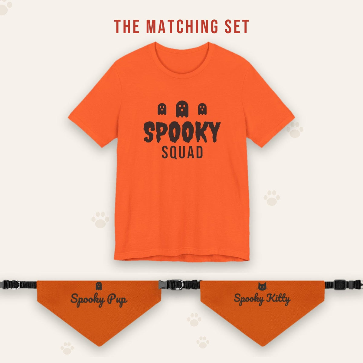 Matching set: Spooky Squad Halloween Shirt